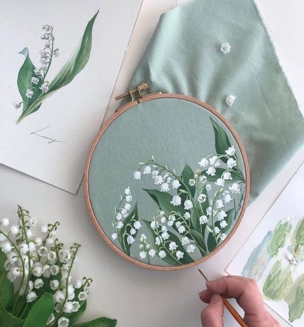 دوره جامع آموزش نقاشی روی پارچه